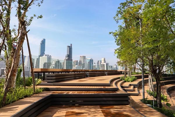 Đường hầm như tàu vũ trụ ở Bangkok