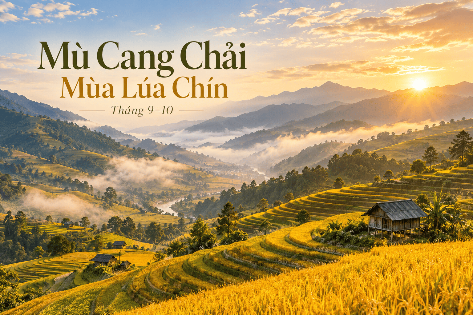 MÙ CANG CHẢI MÙA LÚA CHÍN – SĂN MÙA VÀNG ĐẸP NHẤT TÂY BẮC