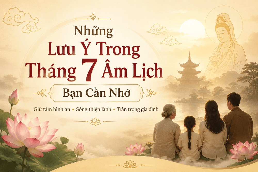 Những lưu ý trong tháng 7 Âm lịch bạn cần nhớ | Tháng Vu Lan