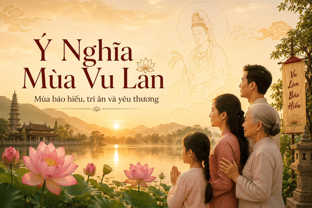 ý nghĩa mùa vu lan báo hiếu tri ân yêu thương